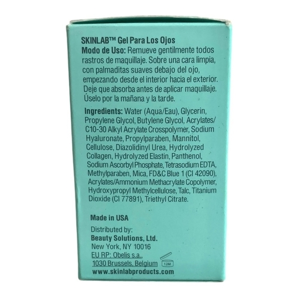 NIB SKINLAB Lift & Firm Eye Gel Hydrolyzed Collagen Elastin Eye Antioxidant Gel - Picture 4 of 4